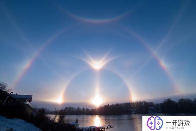 太阳什么挂在天空中,太阳挂天空中是什么现象