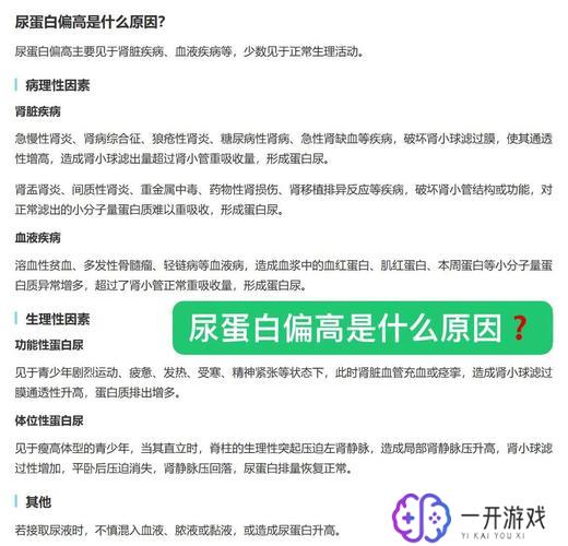 尿蛋白偏高是怎么回事,“尿蛋白偏高原因解析”