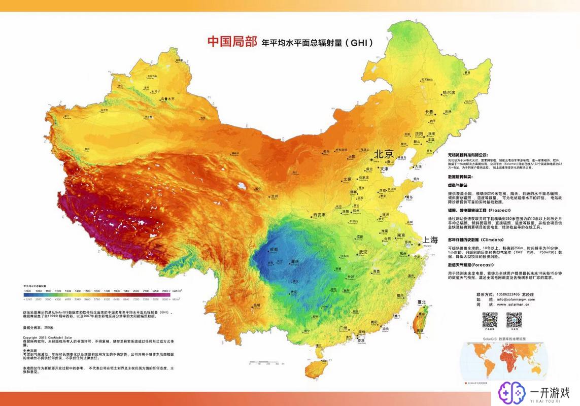 全国太阳辐射强度表,全国太阳辐射强度查询表