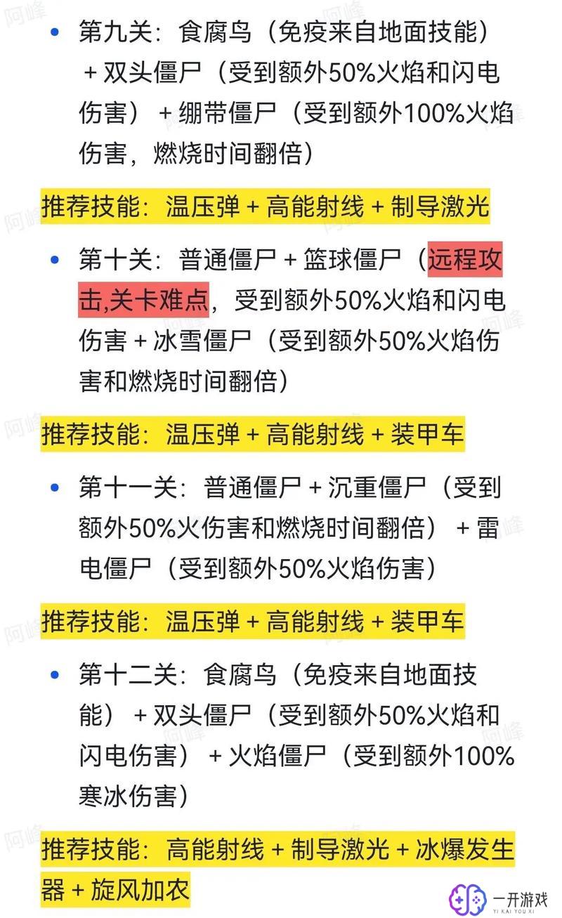 向僵尸开炮123关,向僵尸开炮123关攻略揭秘