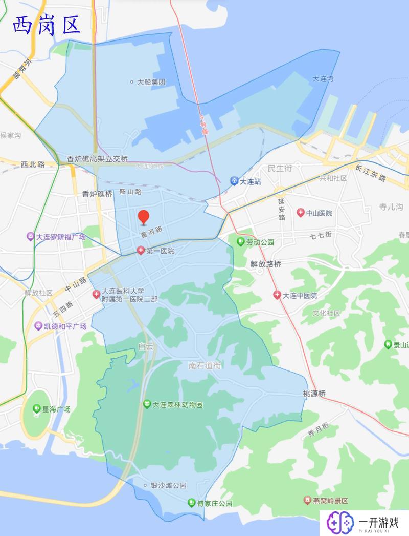 大连市地图区域划分地图,大连市地图区域划分一览