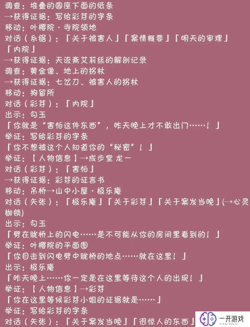 逆转裁判3攻略,逆转裁判3攻略大全！快速通关必看