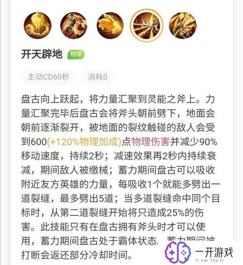 王者荣耀盘古,王者荣耀盘古攻略：新手必看技能解析