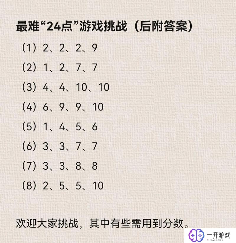 24点游戏怎么玩,24点游戏玩法详解，轻松掌握！