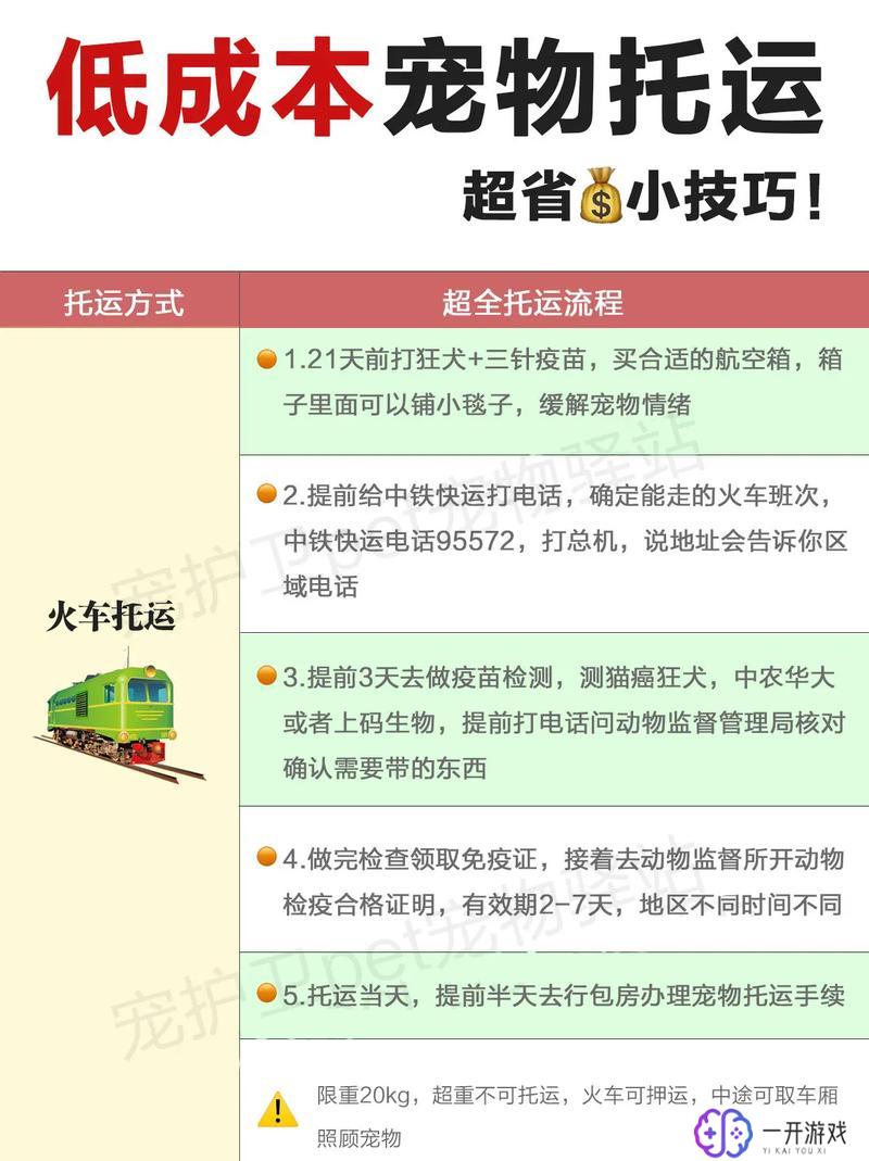 火车上让带宠物吗,高铁上可以带宠物吗？攻略一览