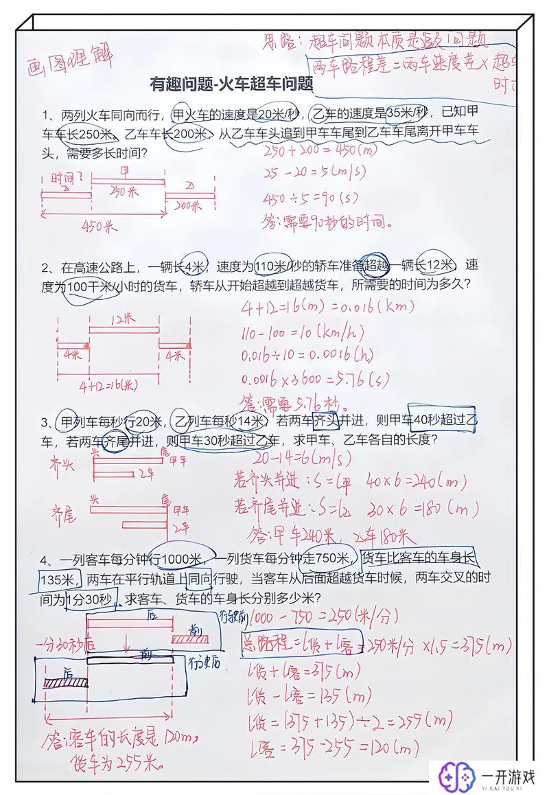 火车过桥数学题,火车过桥问题数学解题技巧