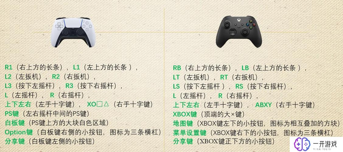 xbox手柄rb是哪个键,“Xbox手柄RB键位快速识别”