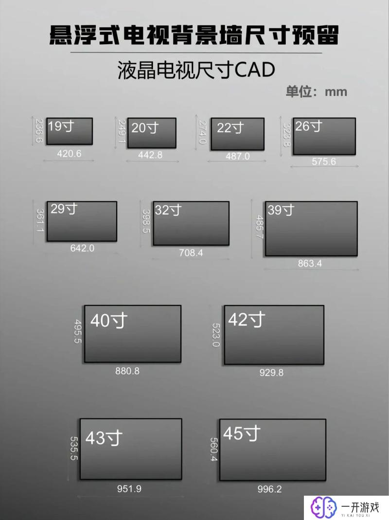 电视机尺寸一览表90寸长宽,90寸电视机尺寸一览：长宽尺寸全解析