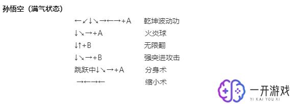 西游释厄传2出招表,西游释厄传2攻略：详尽出招表揭秘