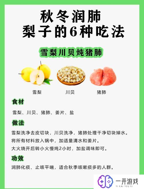 梨是什么季节,秋季吃梨正当时，梨季养生攻略