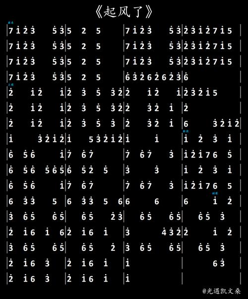 光遇琴谱起风了,《光遇》琴谱：起风了，疗愈之音