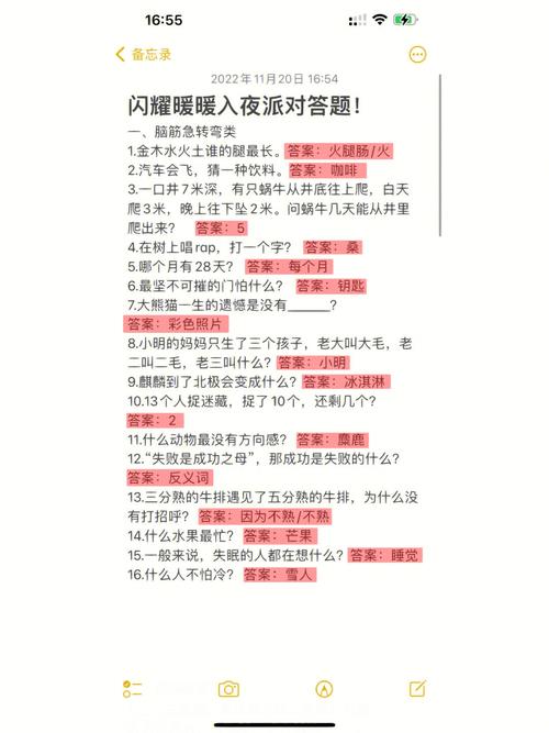 闪耀暖暖入夜派对答案,闪耀暖暖入夜派对攻略：满分答案揭秘